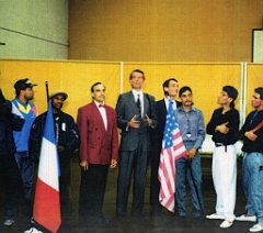 Papa organisateur de France Etats-Unis